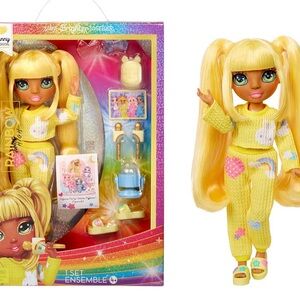 Rainbow Yellow Fashion Doll